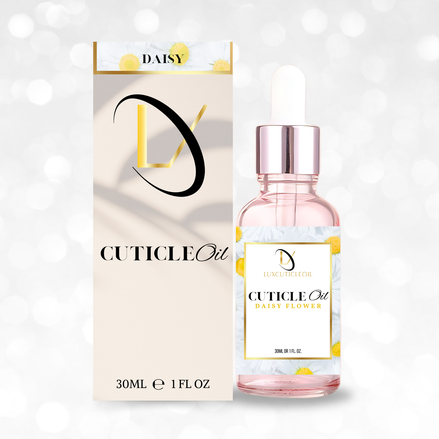 Perfume Inspired Cuticle Oil Dropper Bottle 30ML